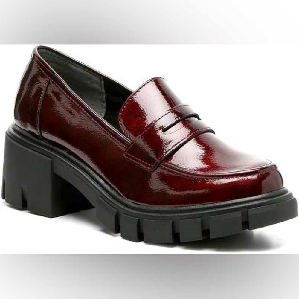 Women's Crown Vintage Burgundy Loafers